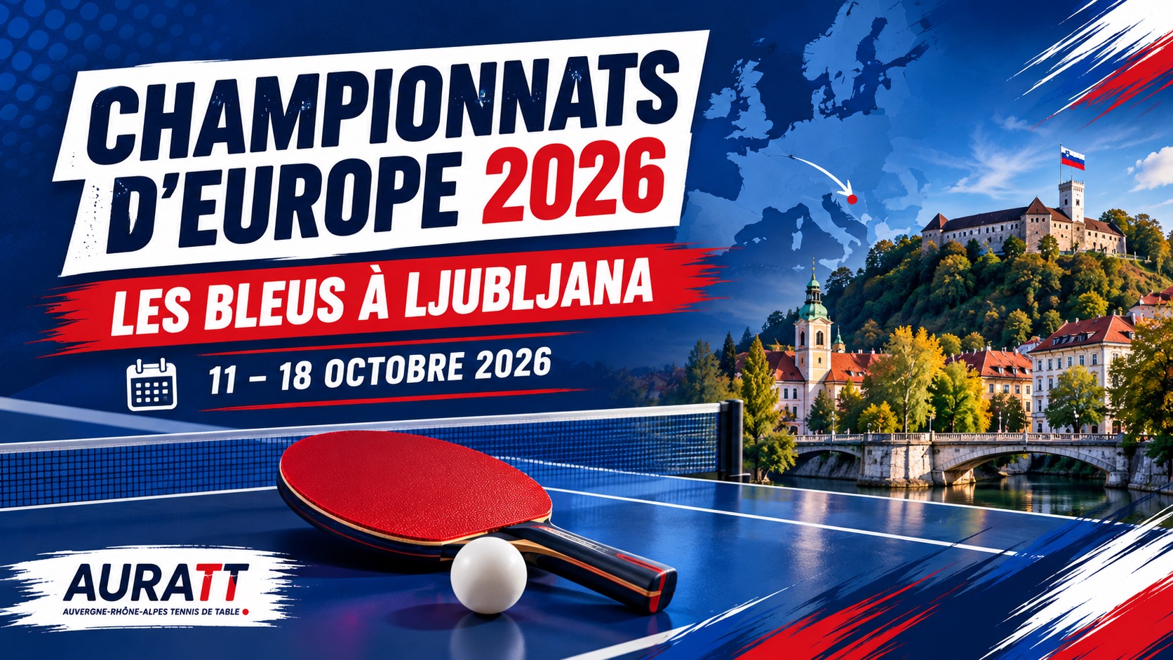 Championnats d’Europe 2026 : les Bleus lancent leur campagne à Ljubljana